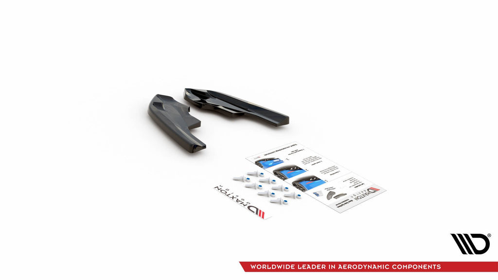 Splitter Laterali Posteriori V.4 for Volkswagen Golf R Mk8