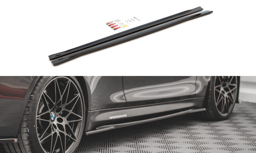 Diffusori Sotto Minigonne V.2 BMW M4 F82