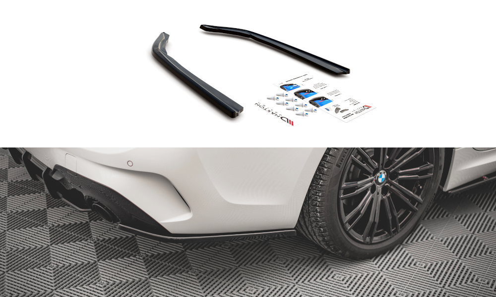 Splitter Laterali Posteriori V.2 BMW Serie 3 G20 / G21 M-Pack