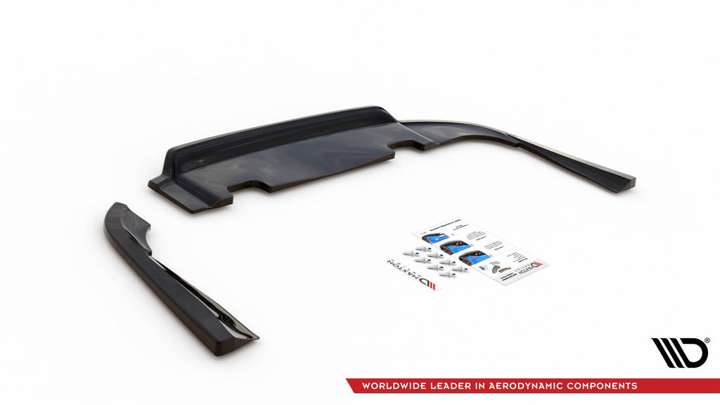 Splitter posteriore centrale (con barre verticali) V.1 Volvo V90 Mk2