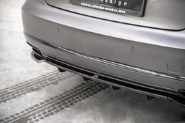 Splitter posteriore centrale (con barre verticali) Audi A8 D4 Facelift