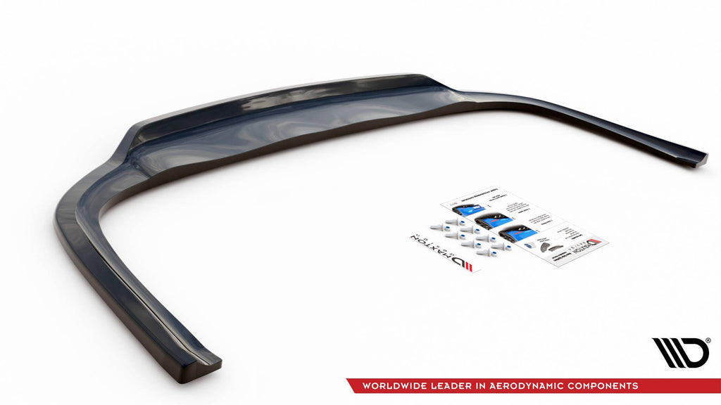 Splitter posteriore centrale (con barre verticali) Audi A8 D4 Facelift