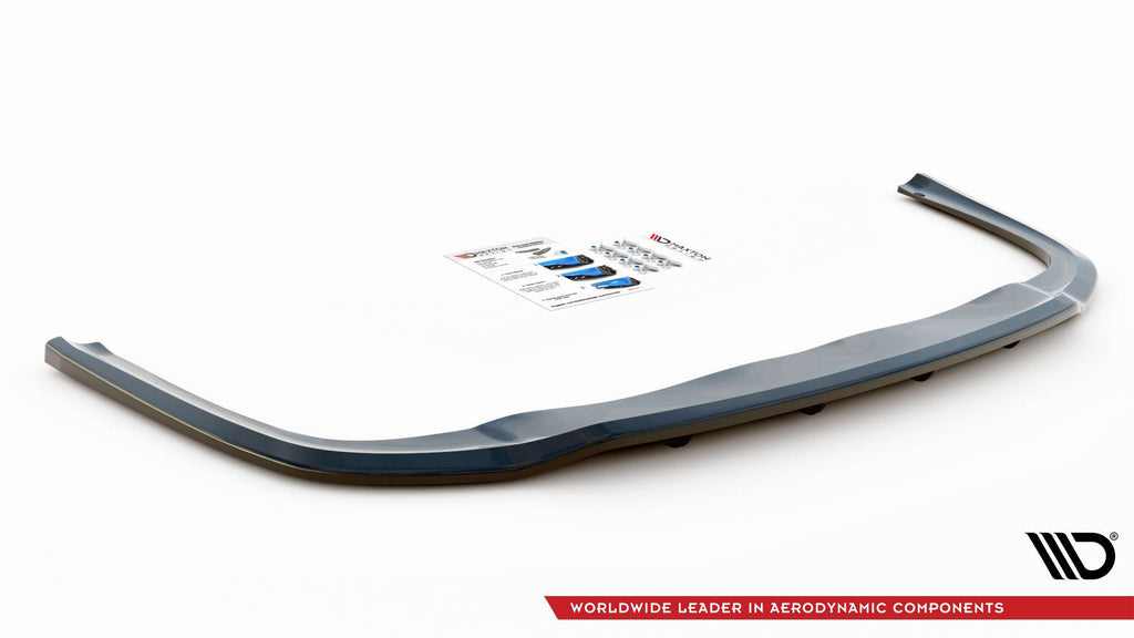 Splitter posteriore centrale (con barre verticali) Audi A8 D4 Facelift