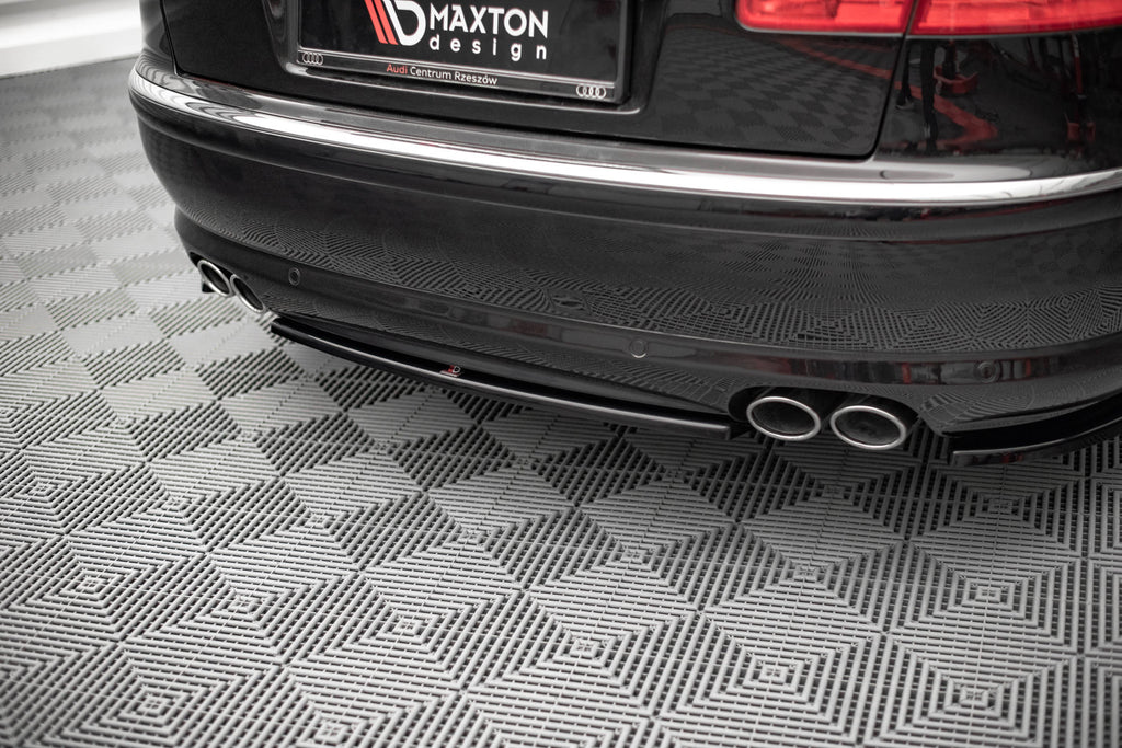 Splitter posteriore centrale per Audi S8 D3