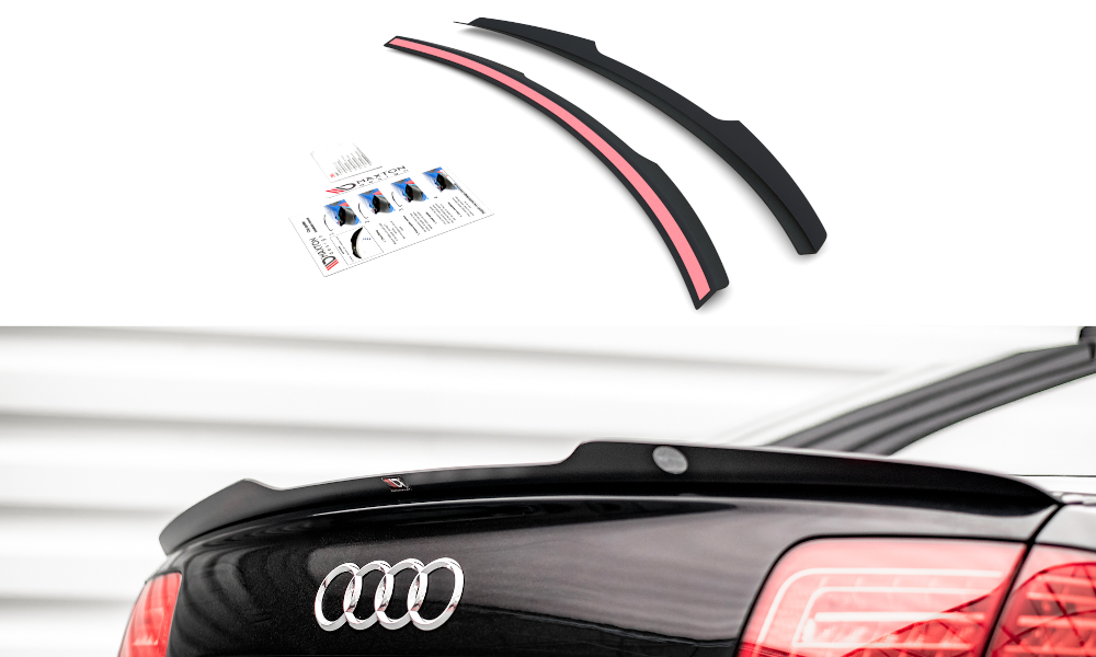 Estensione spoiler posteriore Audi S8 D3