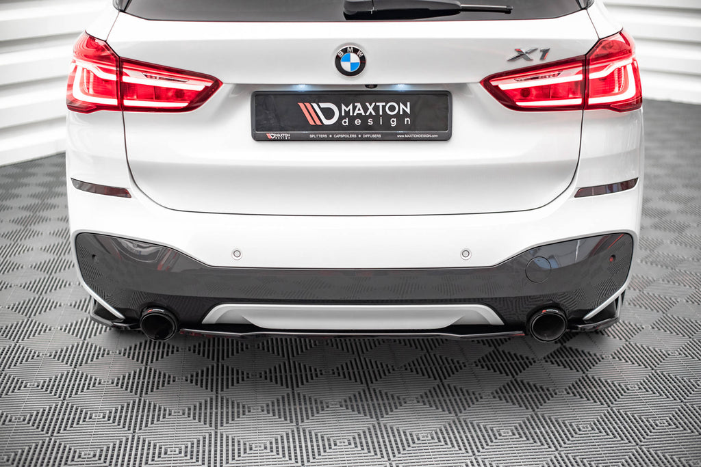 Deflettori D'aria ClimAir Per BMW X1 F48 (dal 2016), Colore Nero, In Vetro Acrilico Ad Alta Resistenza, Set Per Porte Anteriori