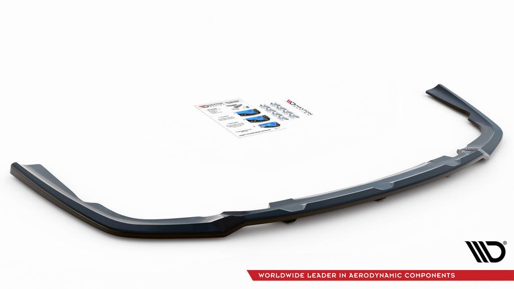 Splitter posteriore centrale (con barre verticali) V.1 BMW X6 M-Pack G06