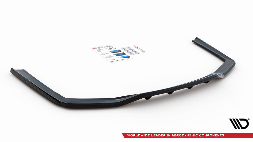 Splitter posteriore centrale (con barre verticali) BMW Serie 7 M-Pack G11 Facelift