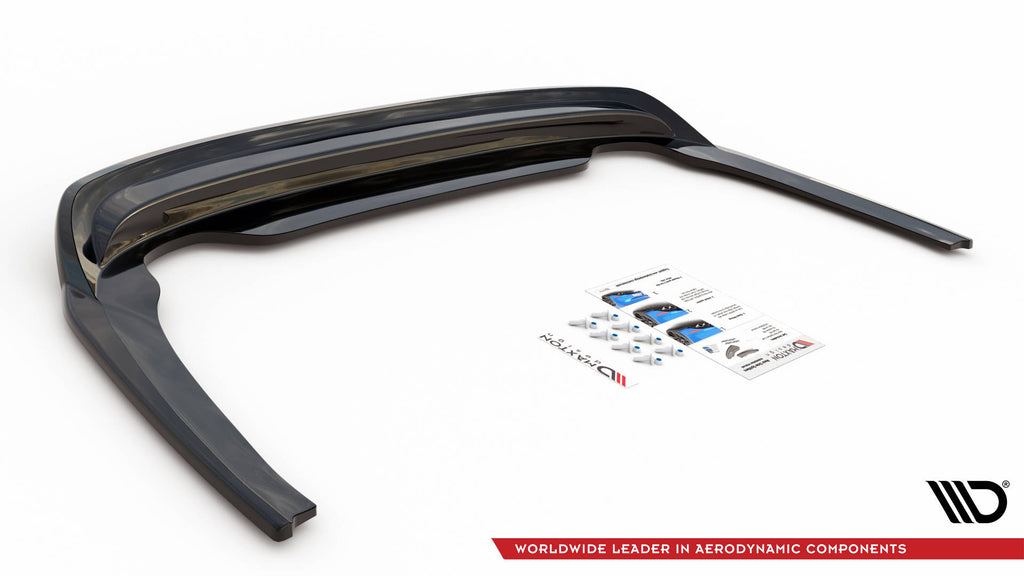 Splitter posteriore centrale (con barre verticali) Skoda Octavia Mk4