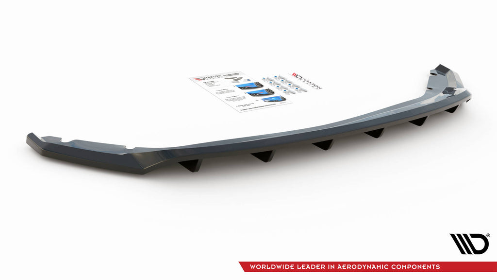 Splitter posteriore centrale (con barre verticali) Seat Leon Hatchback Mk3