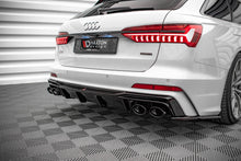 Load image into Gallery viewer, Diffusore posteriore + finali di scarico Audi S6 / A6 S-Line C8