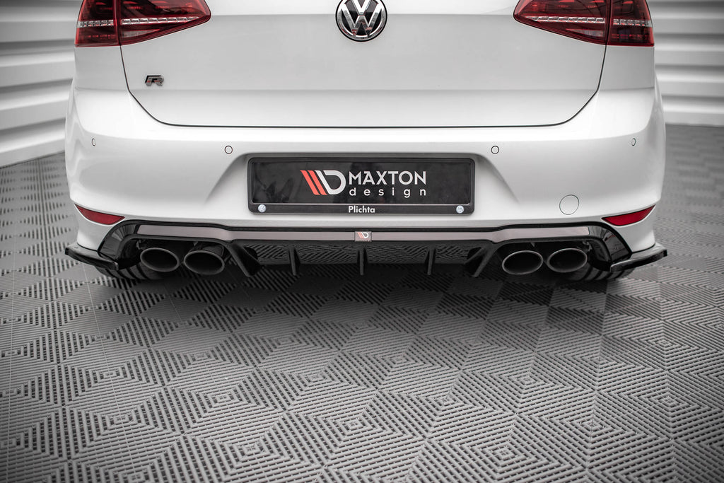 Splitter Laterali Posteriori V.4 Volkswagen Golf R Mk7