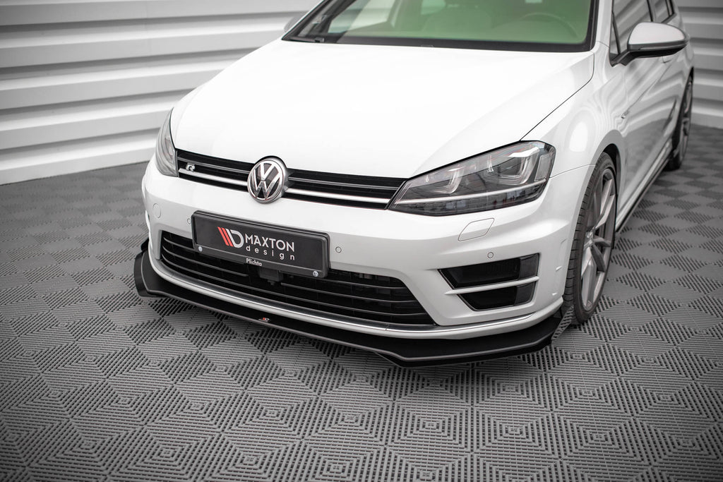 Street Pro Lip Anteriore V.1 + Flap Volkswagen Golf R Mk7