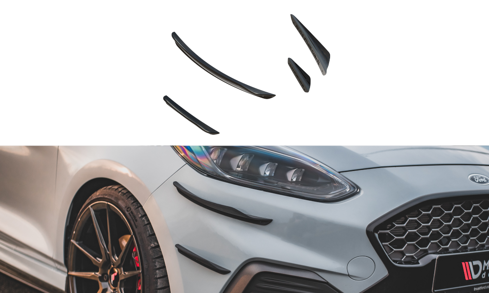 Paraurti Anteriore Wings (Canards) V.2 Ford Fiesta Mk8 ST / ST-Line