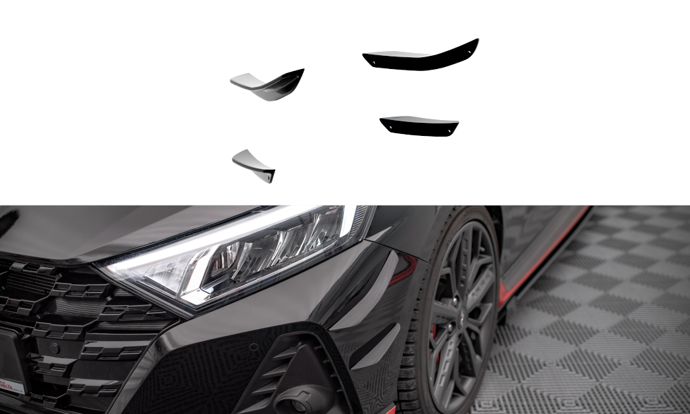 Paraurti Anteriore Wings (Canards) Hyundai I20 N Mk3