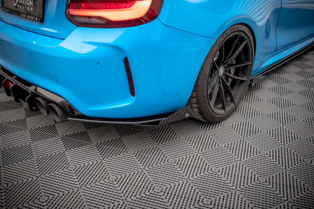 Street Pro Splitter Laterali Posteriori + Flap BMW M2 F87