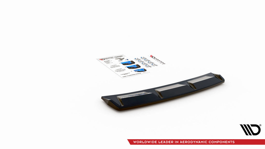 Splitter posteriore centrale per Audi S3 Sedan 8Y