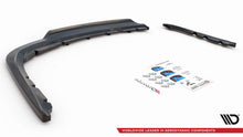 Load image into Gallery viewer, Splitter posteriore centrale (con barre verticali) BMW Serie 3 Sedan E90