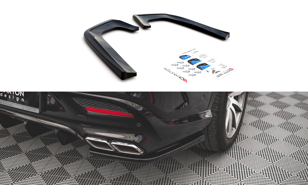 Splitter Laterali Posteriori V.2 Mercedes-Benz GLE Coupe 63AMG C292