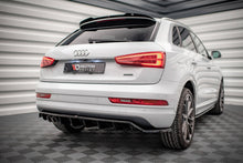 Carica l&#39;immagine nel visualizzatore di Gallery, Splitter posteriore centrale (con barre verticali) Audi Q3 8U Facelift