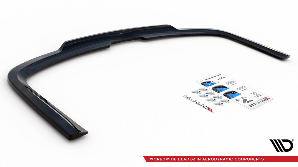 Splitter posteriore centrale per Volkswagen Caddy Long Mk3 Facelift