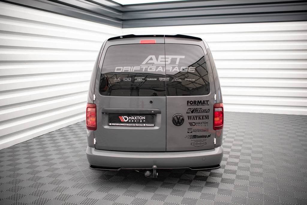 Splitter posteriore centrale per Volkswagen Caddy Long Mk3 Facelift