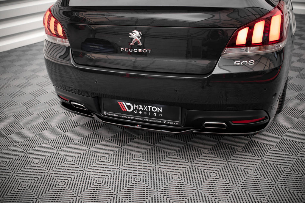 Splitter posteriore centrale Peugeot 508 GT Mk1 Facelift