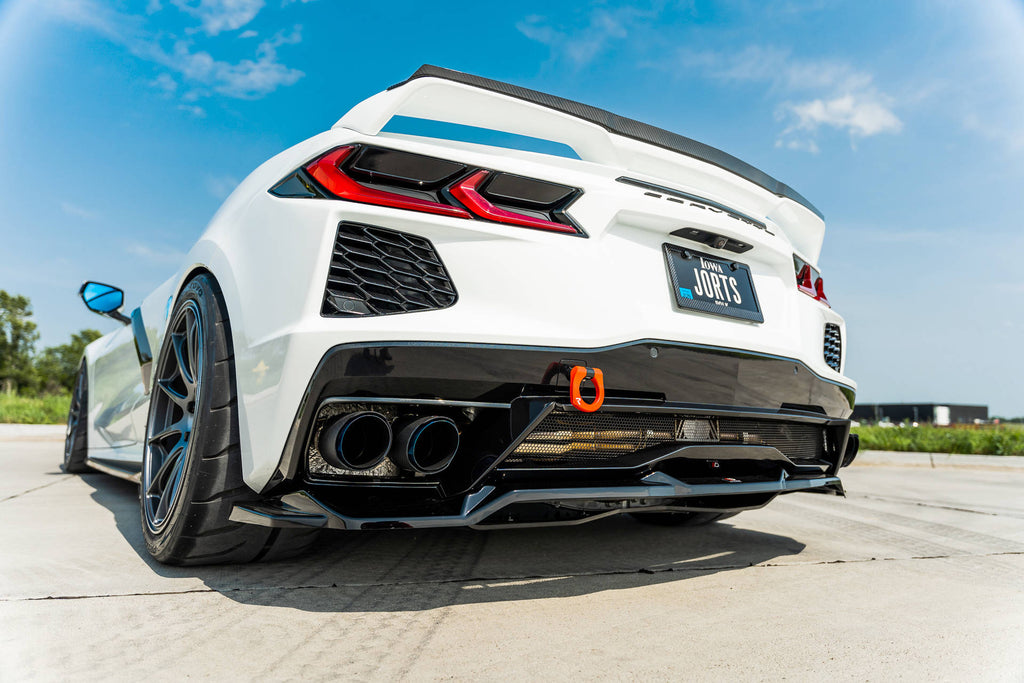 Splitter posteriore centrale Chevrolet Corvette C8