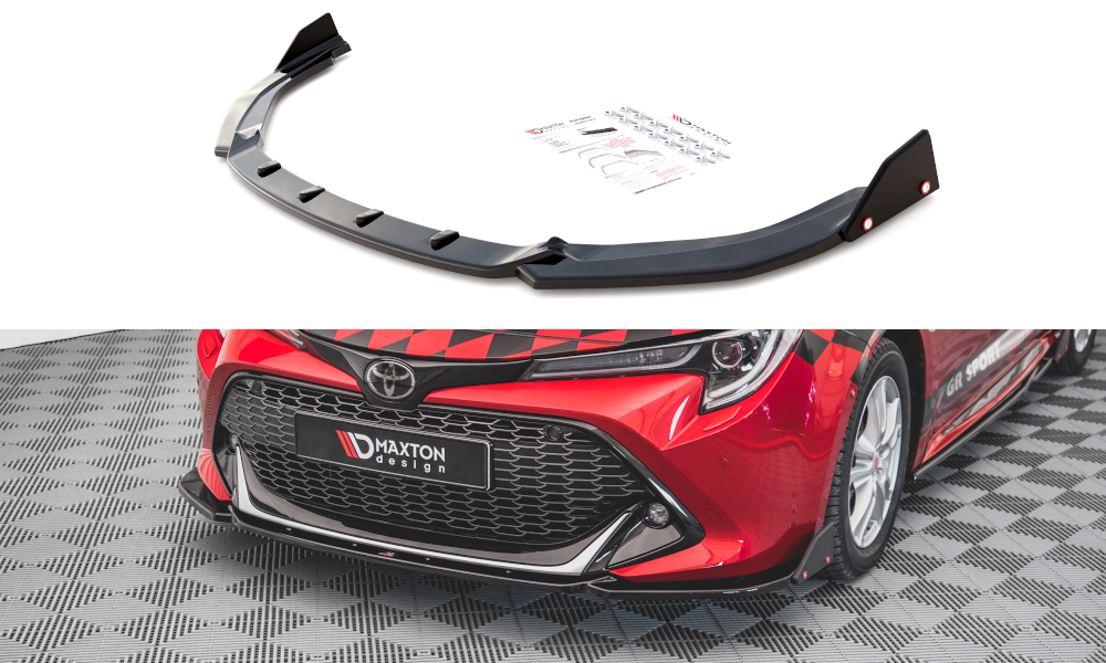 Lip Anteriore V.1 + Flap Toyota Corolla GR Sport Hatchback XII