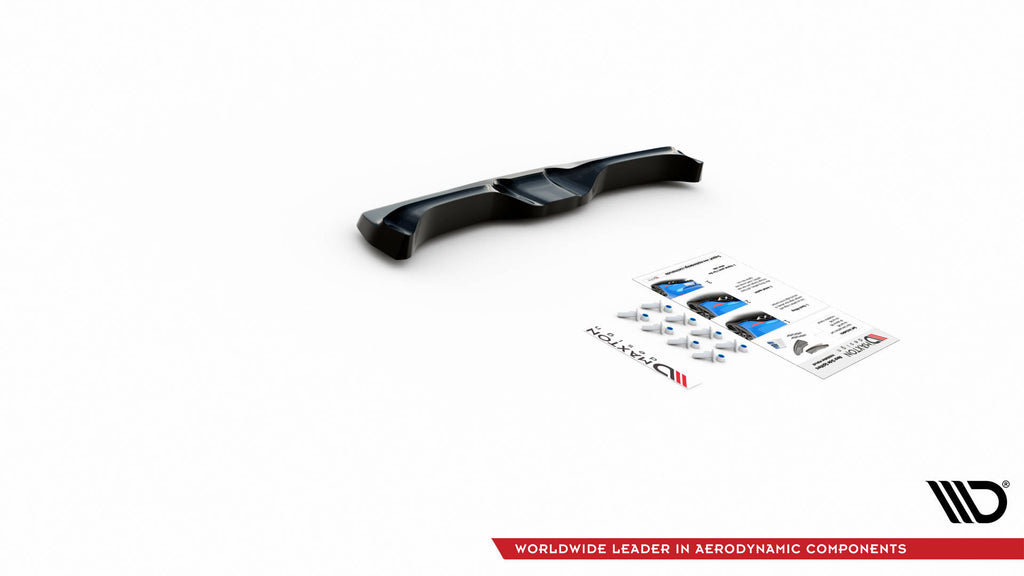 Splitter posteriore centrale V.2 for Nissan 370Z