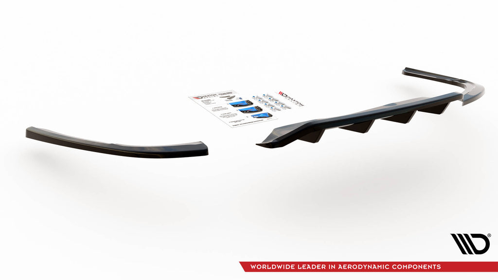 Splitter posteriore centrale (con barre verticali) Opel Insignia Mk2