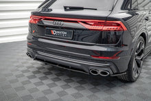 Load image into Gallery viewer, Splitter posteriore centrale (con barre verticali) Audi SQ8 Mk1