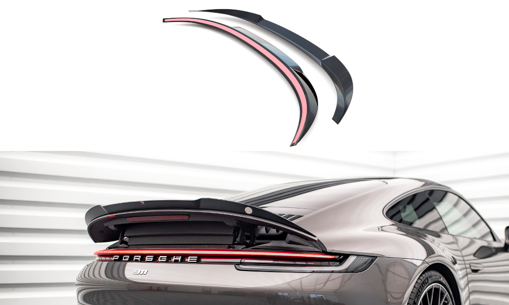 Estensione spoiler posteriore Porsche 911 Carrera 4S 992