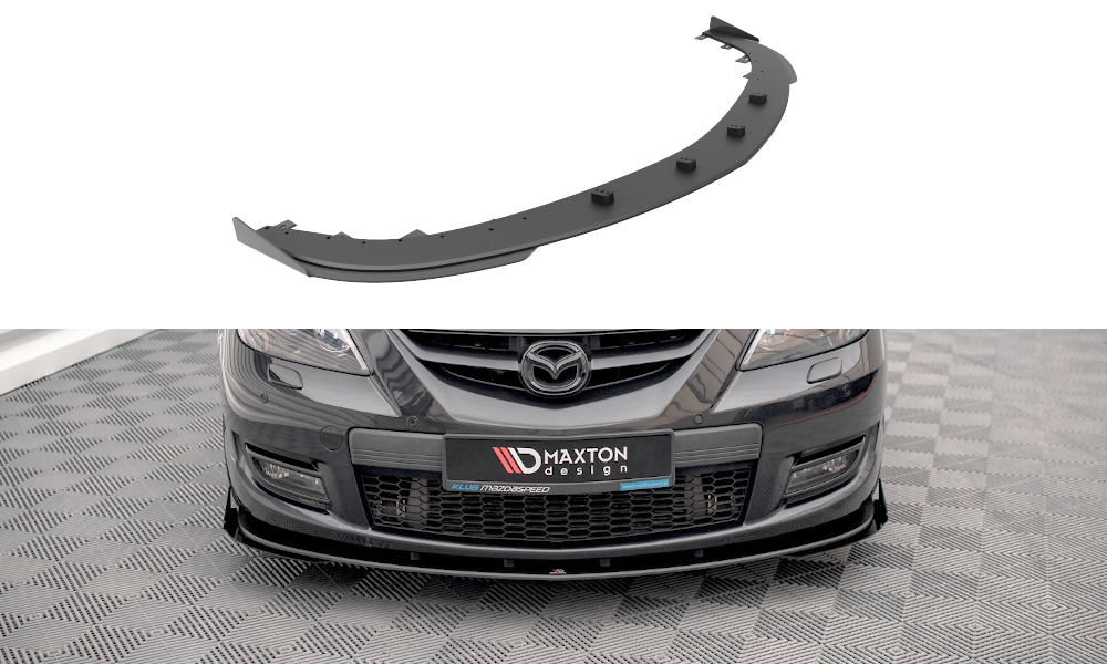 Street Pro Lip Anteriore V.1 + Flap Mazda 3 MPS Mk1