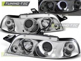 Fari Anteriori per FIAT PUNTO 176 11.93-09.99 ANGEL EYES CHROME