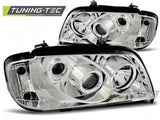 Fari Anteriori CHROME per MERCEDES Classe C W202 06.93-06.00