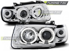 Load image into Gallery viewer, Fari Anteriori ANGEL EYES CHROME per VW POLO 6N 10.94-09.99 HATCHBACK