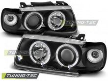 Load image into Gallery viewer, Fari Anteriori ANGEL EYES Neri per VW POLO 6N 10.94-09.99 HATCHBACK