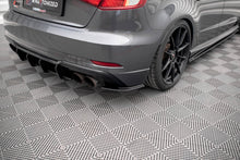 Carica l&#39;immagine nel visualizzatore di Gallery, Street Pro Splitter Laterali Posteriori Audi S3 Sportback 8V Facelift