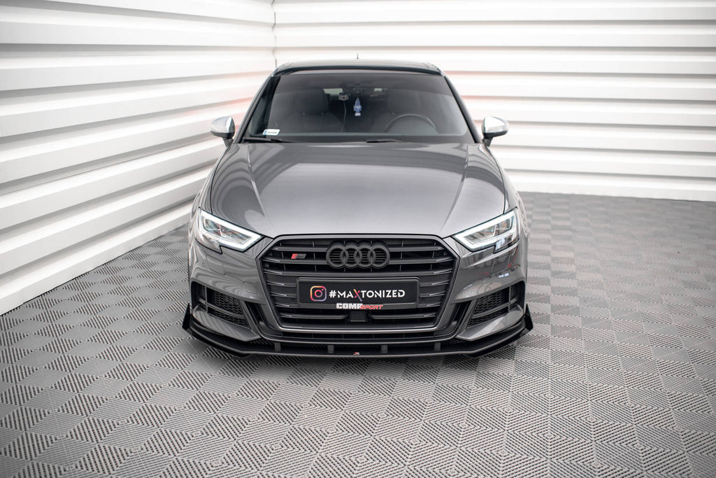 Street Pro Lip Anteriore V.1 + Flap Audi S3 Sportback 8V Facelift