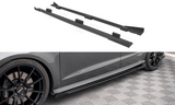 Street Pro Diffusori Sotto Minigonne + Flap Audi S3 Sportback 8V Facelift