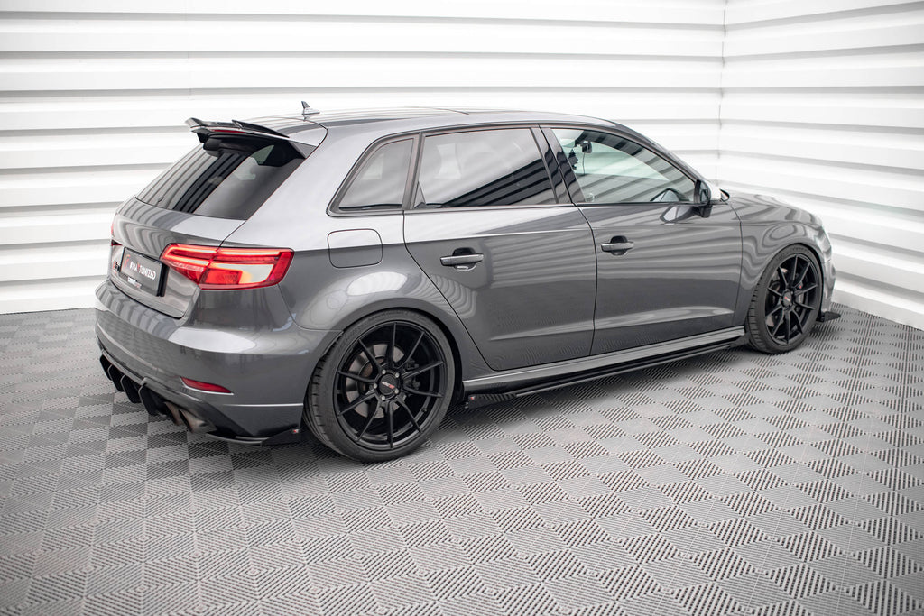 Street Pro Diffusori Sotto Minigonne + Flap Audi S3 Sportback 8V Facelift