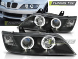 Fari Anteriori ANGEL EYES Neri per BMW Z3 E36 01.96-02