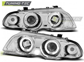 Fari Anteriori ANGEL EYES CHROME per BMW Serie 3 E46 05.98-08.01 S/T