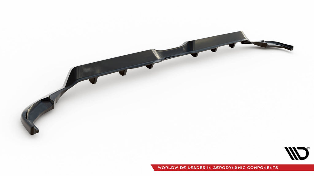 Splitter posteriore centrale (con barre verticali) V.2 Toyota Yaris Mk4