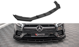 Street Pro Lip Anteriore + Flap Mercedes Classe A A35  AMG / AMG-Line Aero Pack W177