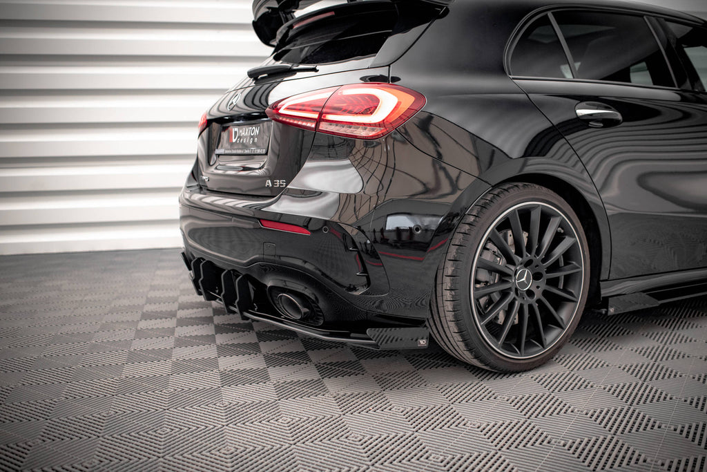 Street Pro Diffusore posteriore + Flap Mercedes Classe A A35  AMG Hatchback Aero Pack W177