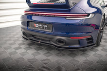 Carica l&#39;immagine nel visualizzatore di Gallery, Splitter posteriore centrale (con barre verticali) V.1 Porsche 911 Carrera Aero 992