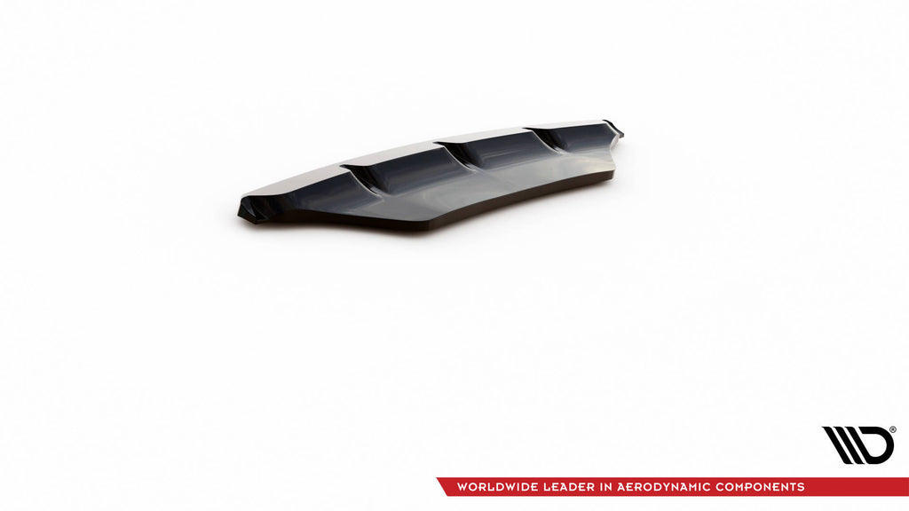 Splitter posteriore centrale per Porsche Macan Mk1