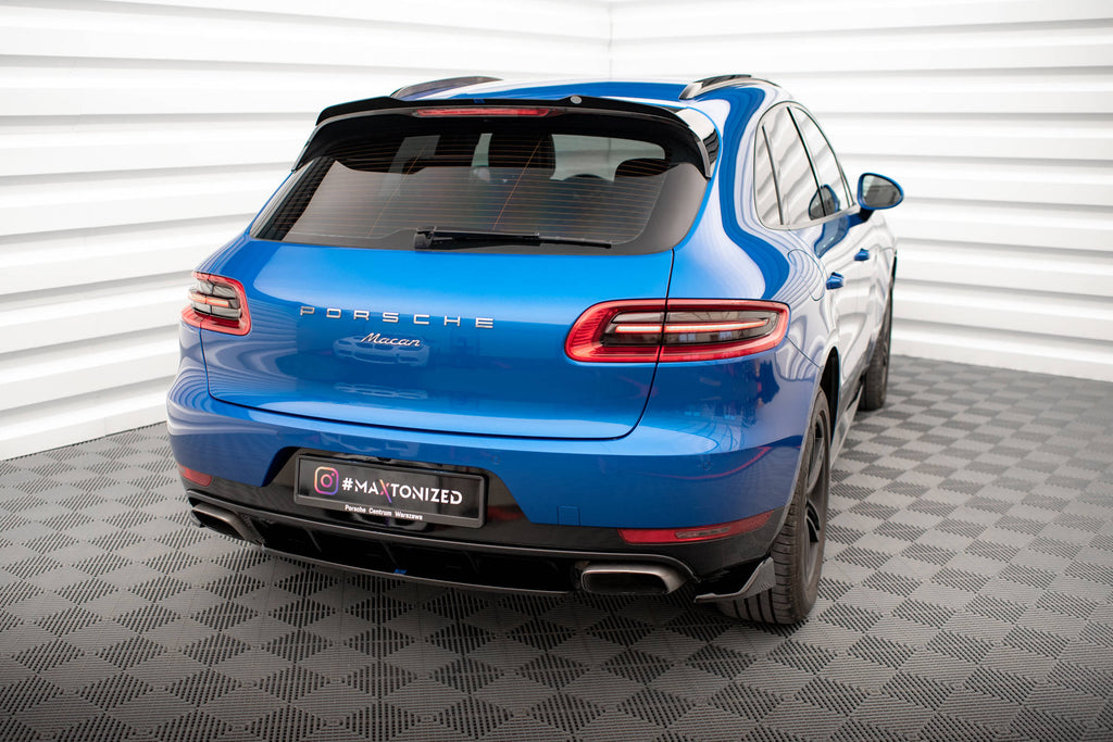 Splitter posteriore centrale per Porsche Macan Mk1